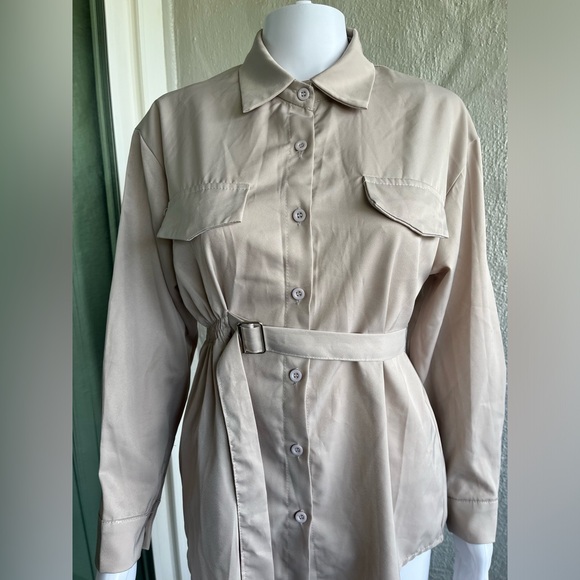 t shirt,short dress,women shirts, long sleeve, outwear , tops, - Picture 2 of 4